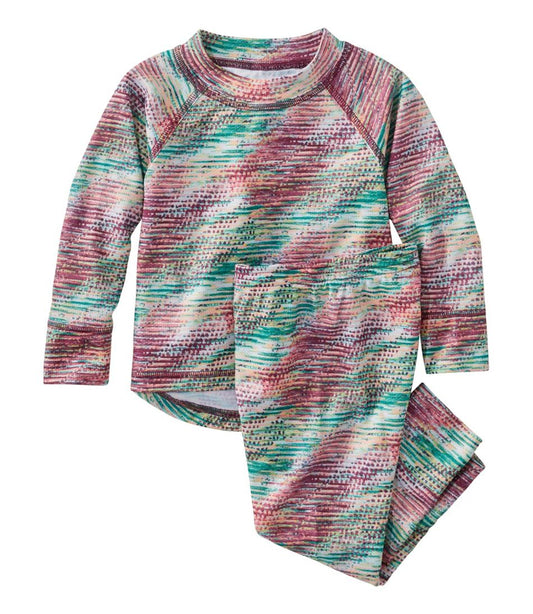 Toddlers' Wicked Warm Midweight Underwear Set, Print - L.L.Bean Best Seller