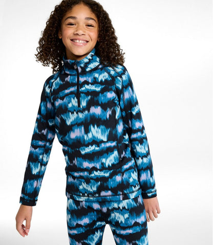 Little Kids' Wicked Warm Long Underwear, Expedition-Weight Print Top - L.L.Bean Recommended