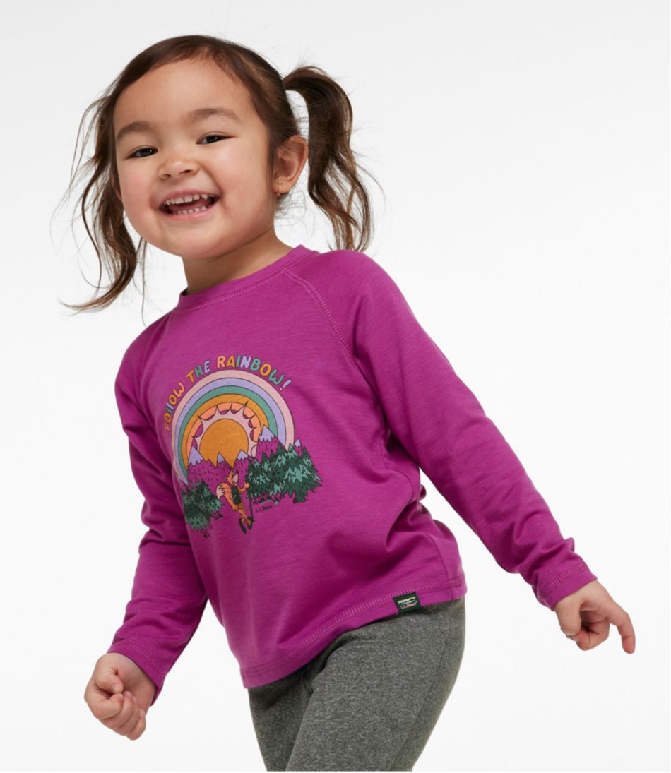 Toddlers' Everyday SunSmart® Tee, Long-Sleeve - L.L.Bean Essential