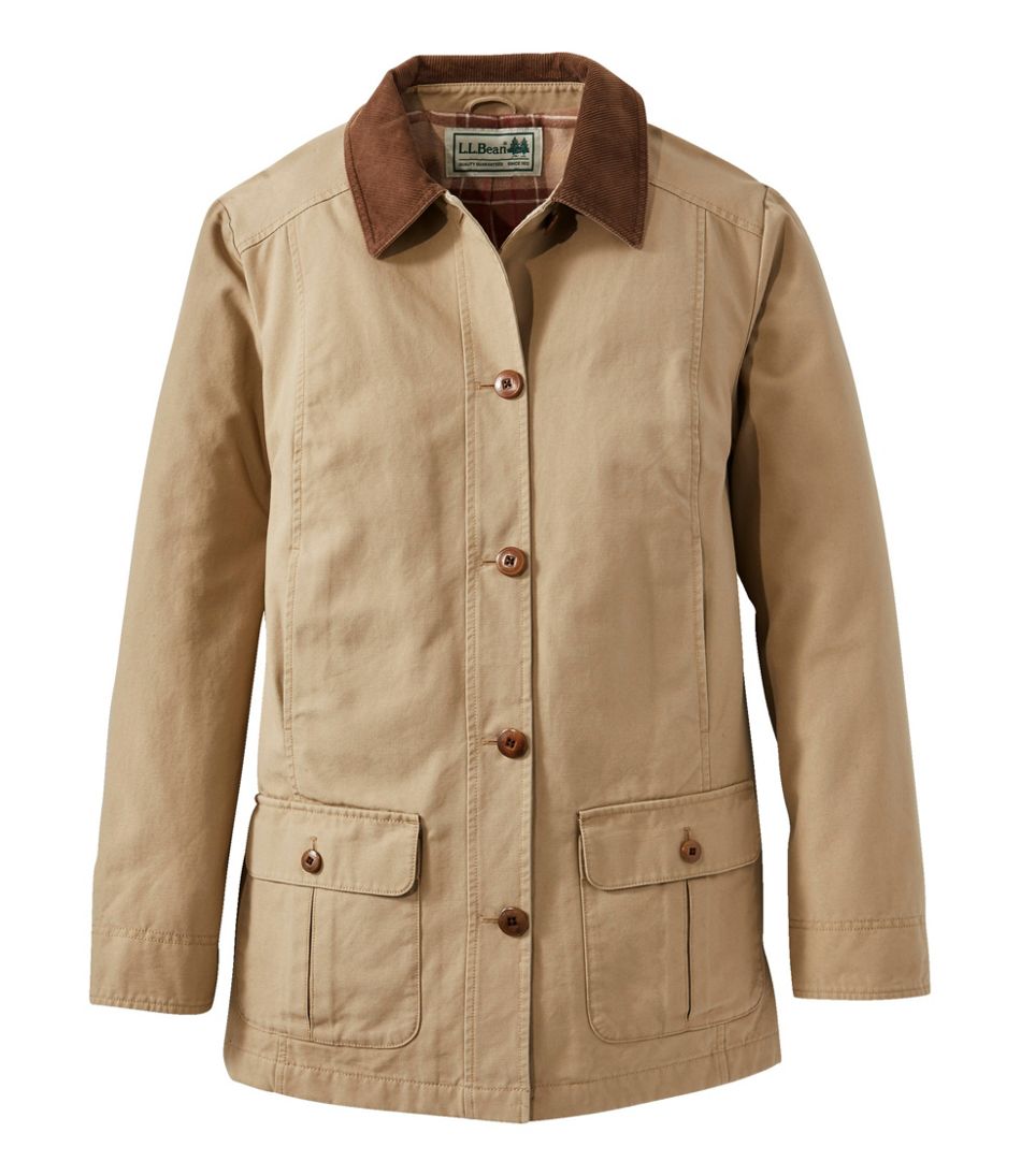 Women's Adirondack Barn Coat, Flannel-Lined - L.L.Bean Value