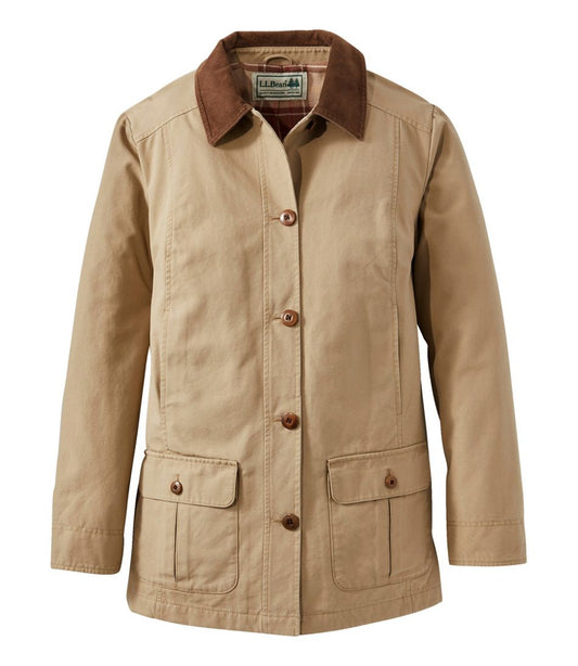 Women's Adirondack Barn Coat, Flannel-Lined - L.L.Bean Value