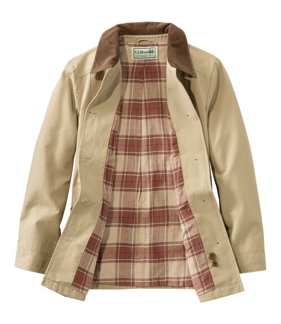 Women's Adirondack Barn Coat, Flannel-Lined - L.L.Bean Value
