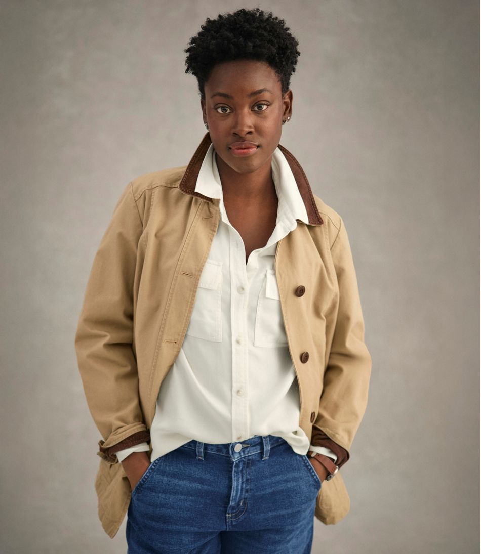 Women's Adirondack Barn Coat, Flannel-Lined - L.L.Bean Value