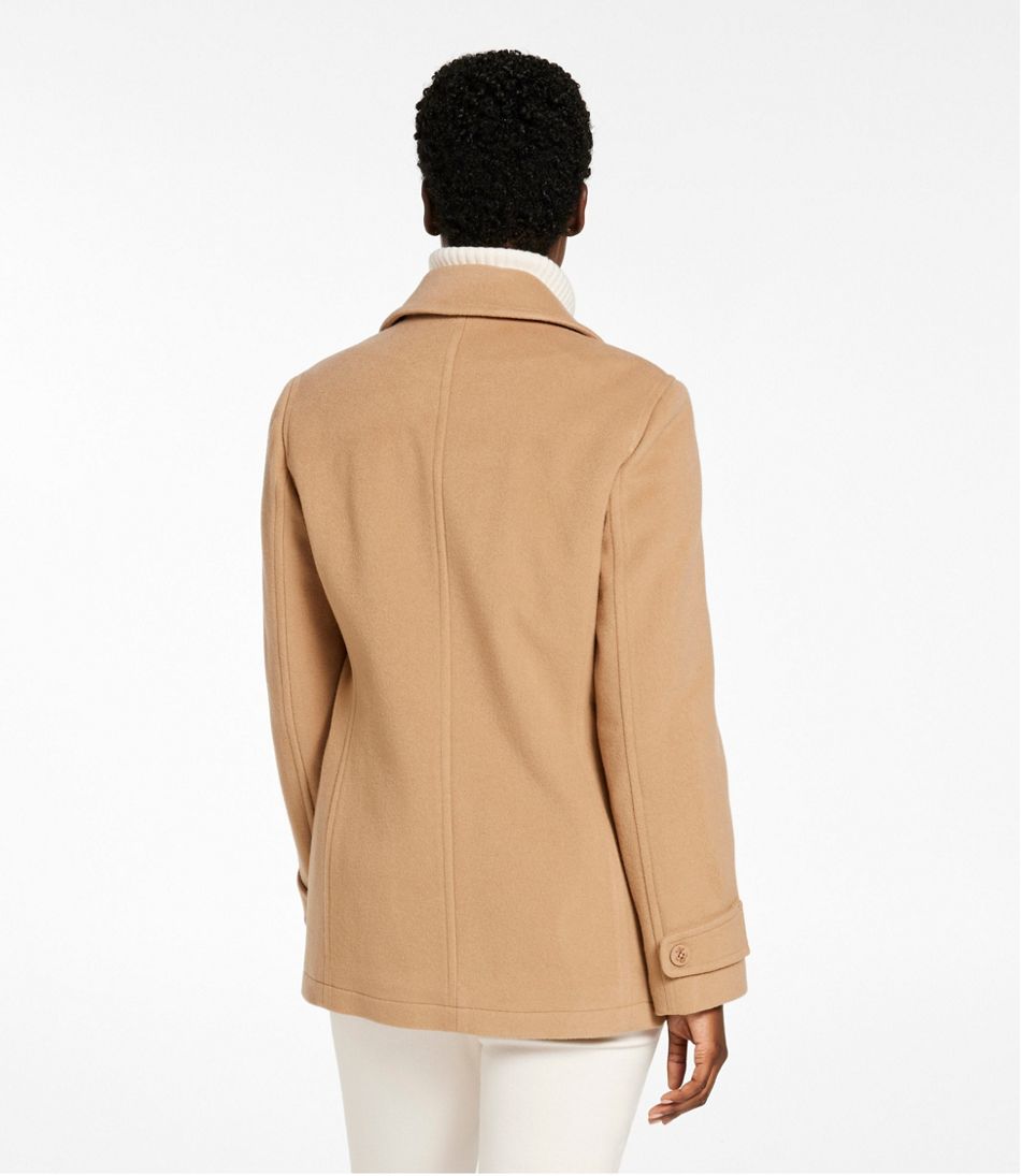 Women's Classic Lambswool Peacoat - L.L.Bean New