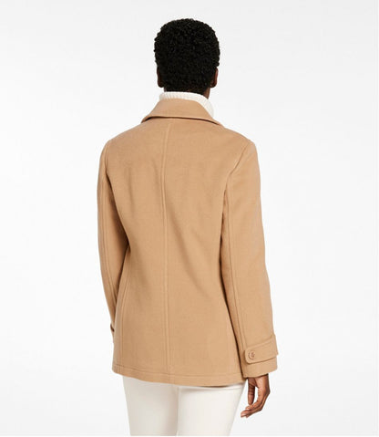 Women's Classic Lambswool Peacoat - L.L.Bean New