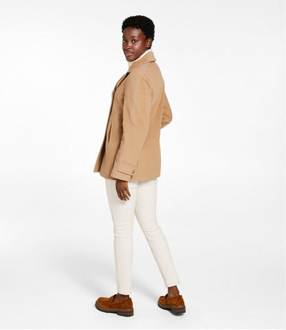 Women's Classic Lambswool Peacoat - L.L.Bean New