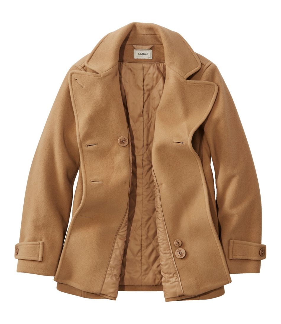 Women's Classic Lambswool Peacoat - L.L.Bean New