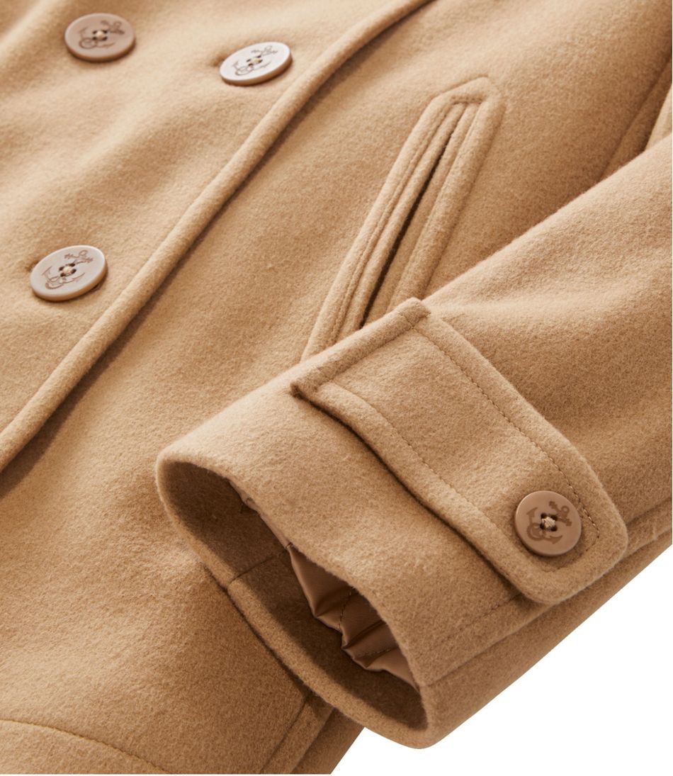 Women's Classic Lambswool Peacoat - L.L.Bean New