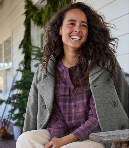 Women's Classic Lambswool Peacoat - L.L.Bean New