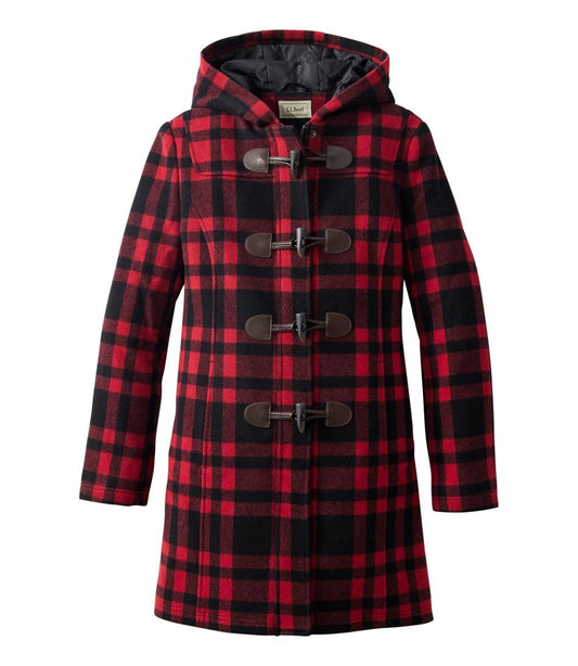 Women's Classic Lambswool Duffel Coat, Pattern - L.L.Bean Recommended