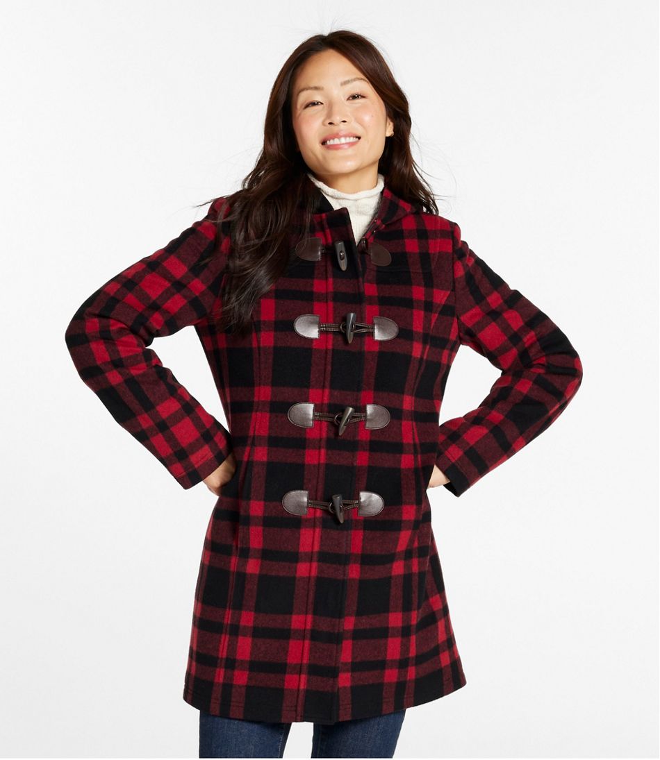 Women's Classic Lambswool Duffel Coat, Pattern - L.L.Bean Recommended