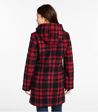 Women's Classic Lambswool Duffel Coat, Pattern - L.L.Bean Recommended