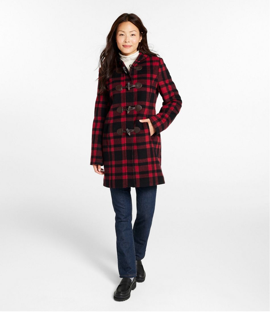 Women's Classic Lambswool Duffel Coat, Pattern - L.L.Bean Recommended