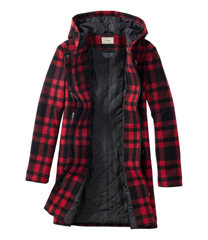 Women's Classic Lambswool Duffel Coat, Pattern - L.L.Bean Recommended