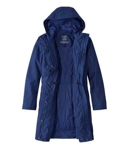 Women's H2OFF Raincoat, PrimaLoft-Lined - L.L.Bean Great Value