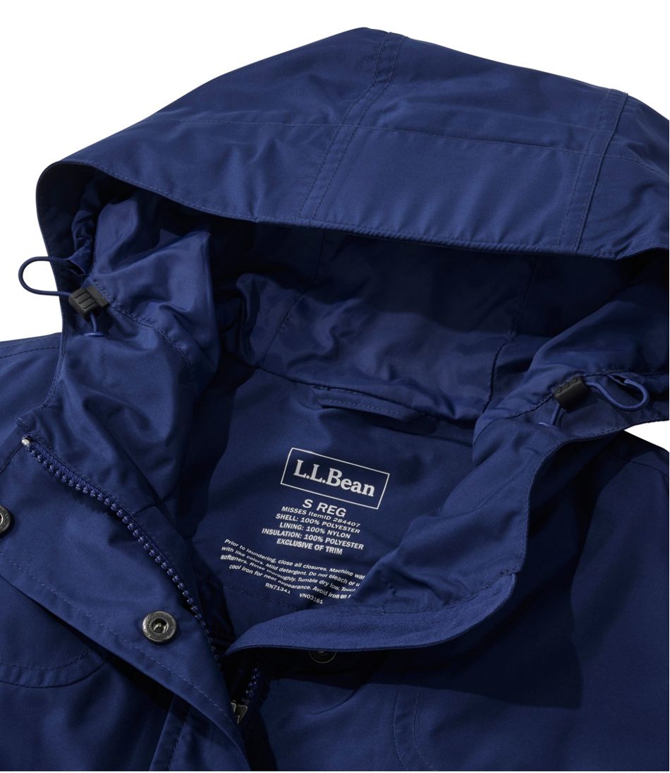 Women's H2OFF Raincoat, PrimaLoft-Lined - L.L.Bean Great Value