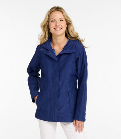 Women's H2OFF Rain Jacket, PrimaLoft-Lined - L.L.Bean Premium