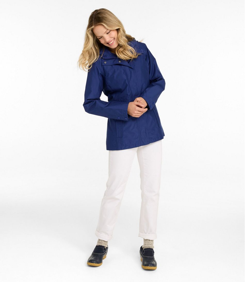 Women's H2OFF Rain Jacket, PrimaLoft-Lined - L.L.Bean Premium