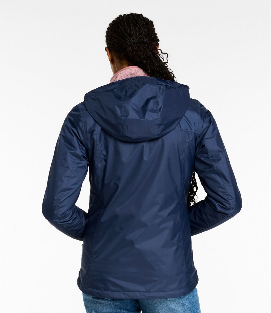 Women's Trail Model Rain Jacket, Fleece-Lined - L.L.Bean Best Seller