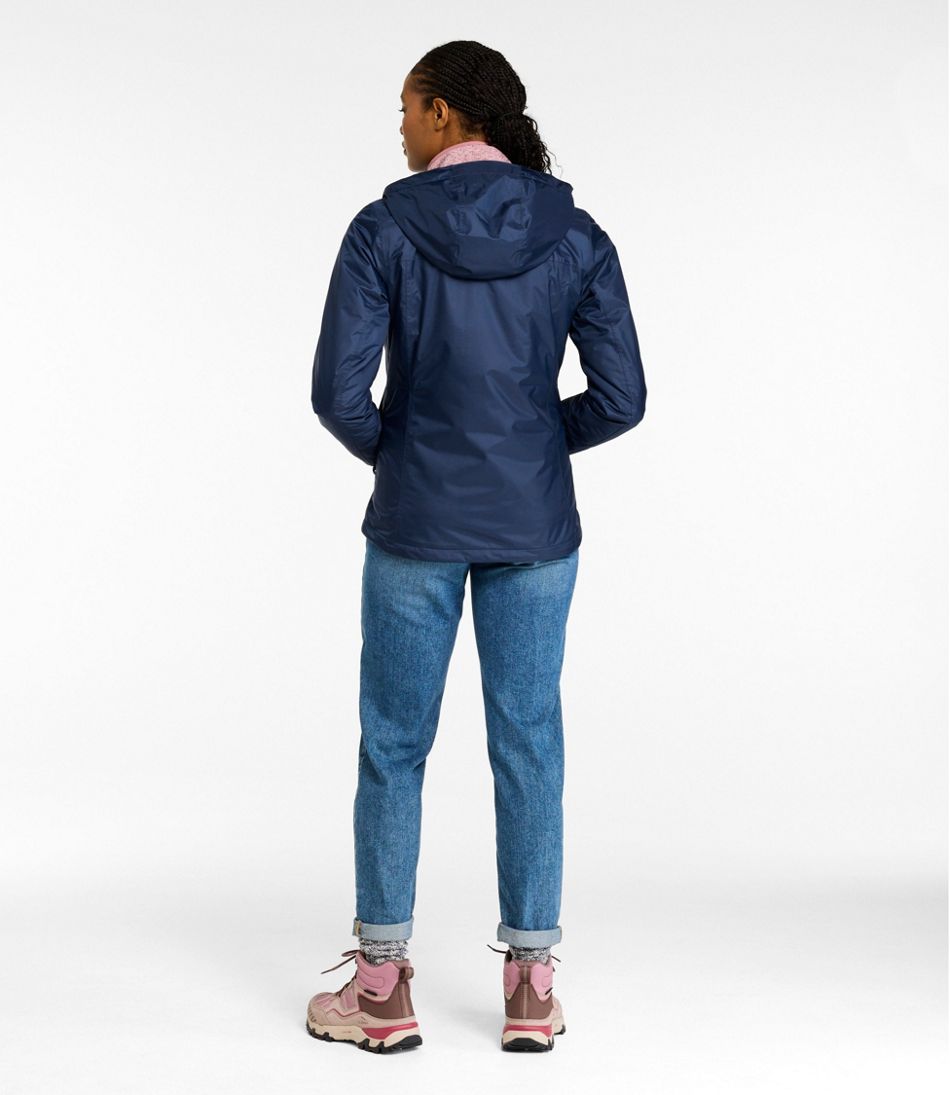 Women's Trail Model Rain Jacket, Fleece-Lined - L.L.Bean Best Seller