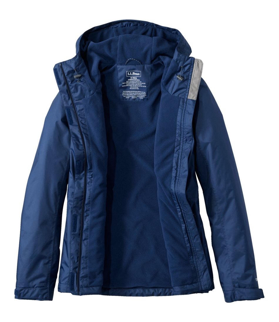 Women's Trail Model Rain Jacket, Fleece-Lined - L.L.Bean Best Seller