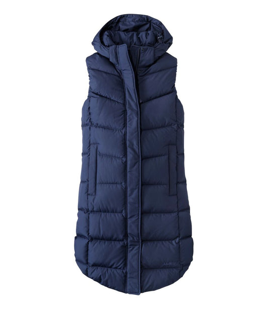 Women's Popham Puffer Long Vest - L.L.Bean Top Pick