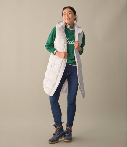 Women's Popham Puffer Long Vest - L.L.Bean Top Pick