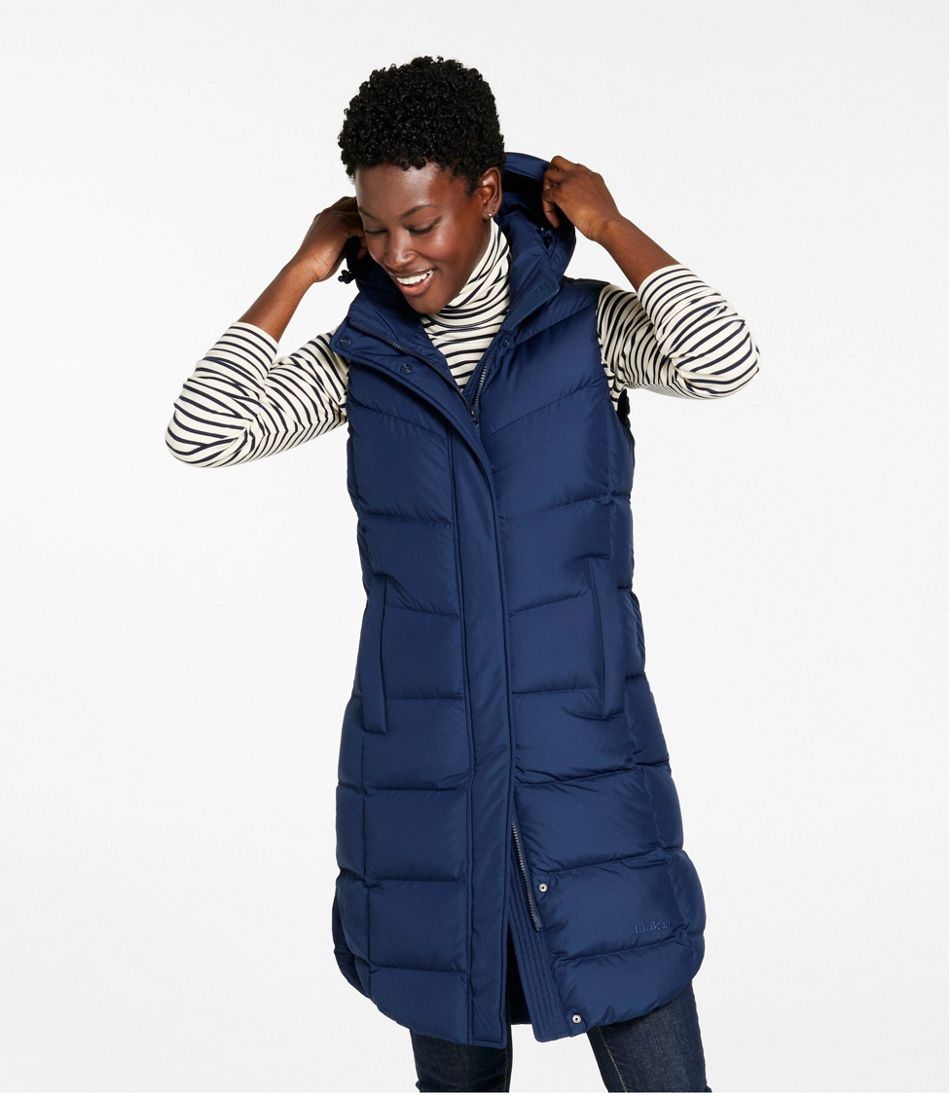 Women's Popham Puffer Long Vest - L.L.Bean Top Pick