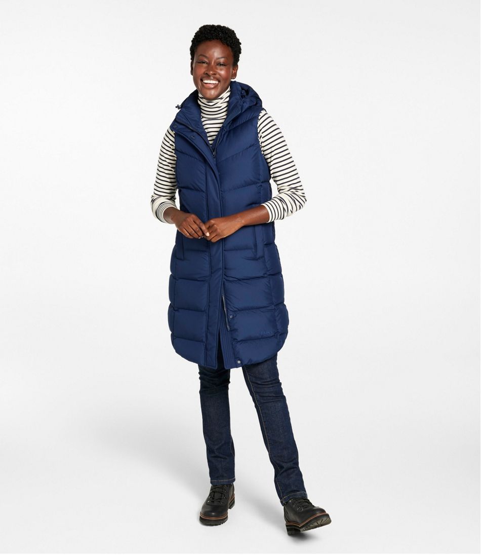 Women's Popham Puffer Long Vest - L.L.Bean Top Pick