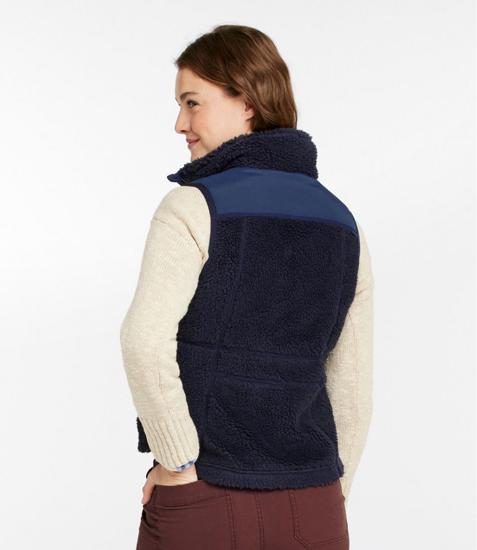 Women's Bean's Sherpa Fleece Vest - L.L.Bean New