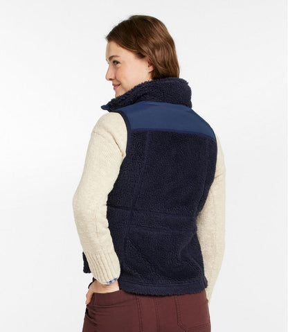 Women's Bean's Sherpa Fleece Vest - L.L.Bean New