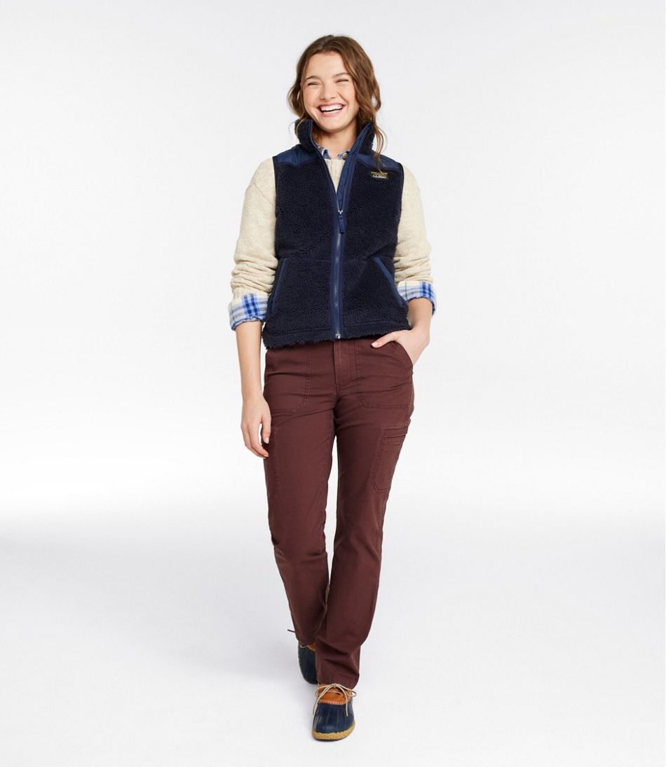 Women's Bean's Sherpa Fleece Vest - L.L.Bean New