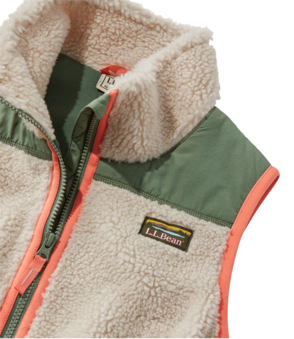 Women's Bean's Sherpa Fleece Vest - L.L.Bean New