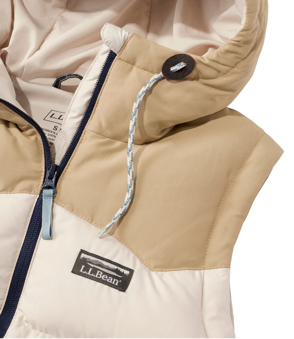 Women's Mountain Classic Hooded Down Vest - L.L.Bean Best Seller