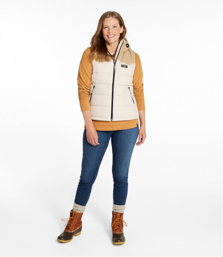 Women's Mountain Classic Hooded Down Vest - L.L.Bean Best Seller