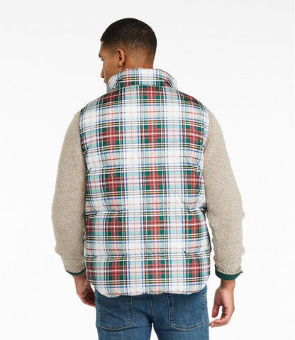 Adults' Bean's Trail Model Down Vest '82, Print - L.L.Bean Classic