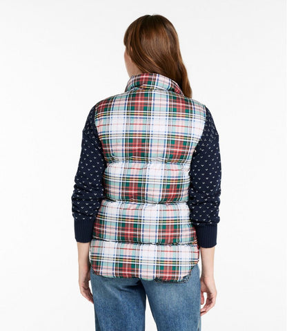 Adults' Bean's Trail Model Down Vest '82, Print - L.L.Bean Classic