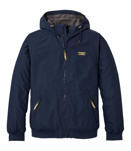 Men's Insulated 3-Season Bomber Hooded Jacket - L.L.Bean Quality