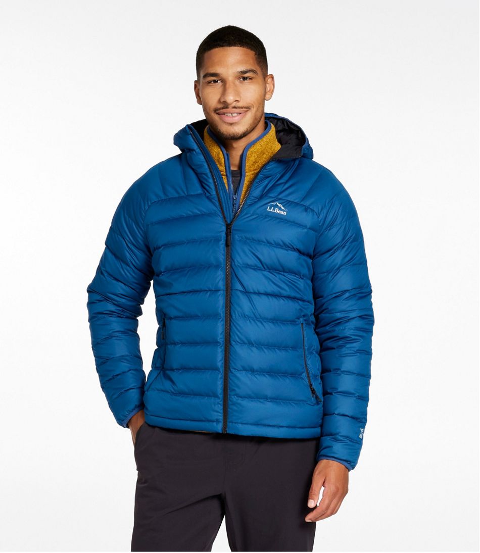 Men's Bean's Down Hooded Jacket - L.L.Bean Best Seller