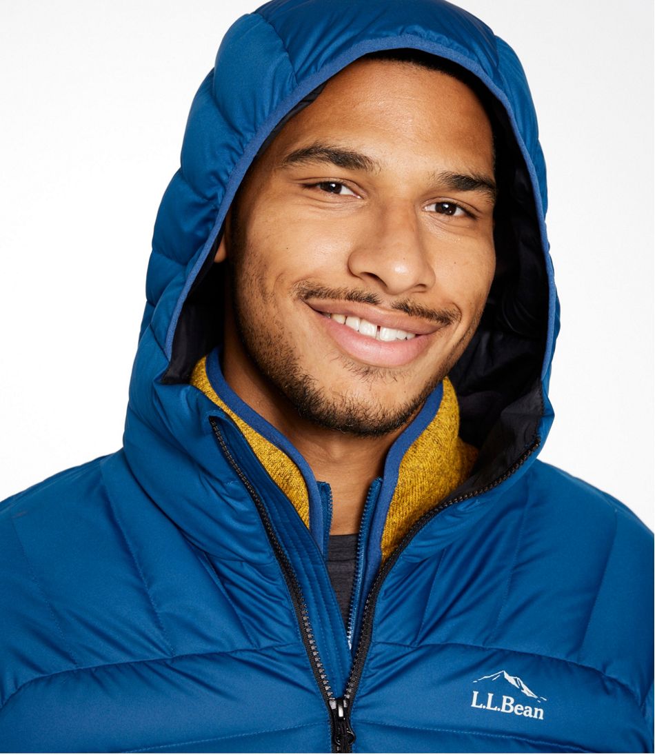 Men's Bean's Down Hooded Jacket - L.L.Bean Best Seller