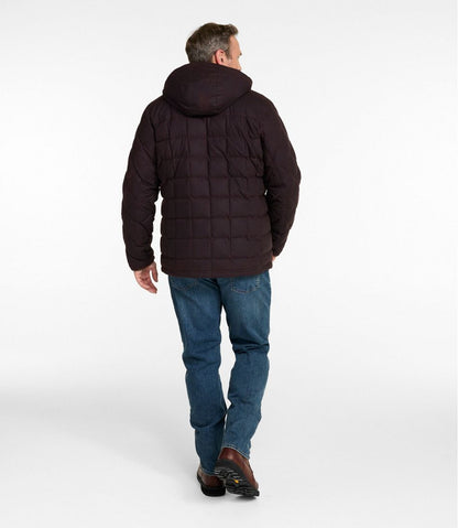 Men's Upcountry Waxed Down Hooded Jacket - L.L.Bean Signature