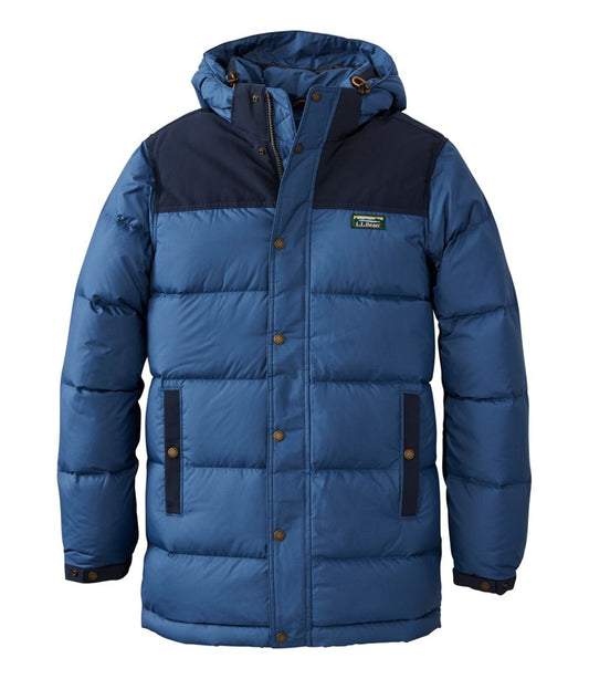 Men's Mountain Classic Down Parka, Colorblock - L.L.Bean Top Pick