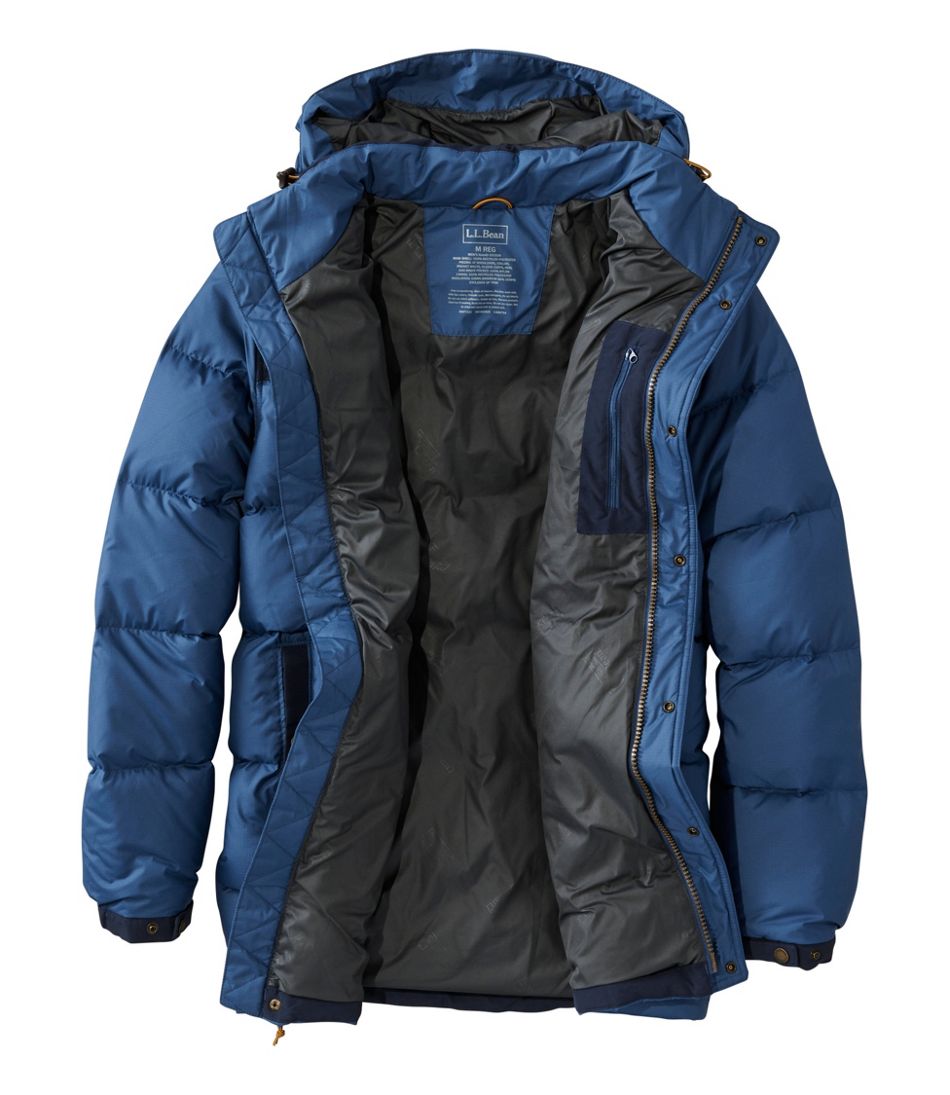 Men's Mountain Classic Down Parka, Colorblock - L.L.Bean Top Pick