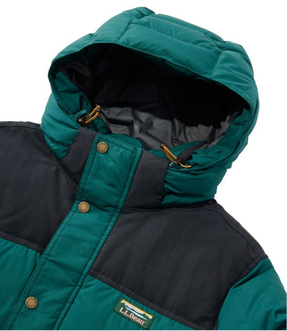 Men's Mountain Classic Down Parka, Colorblock - L.L.Bean Top Pick