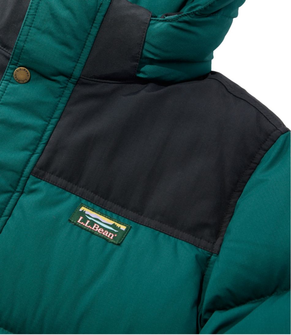 Men's Mountain Classic Down Parka, Colorblock - L.L.Bean Top Pick