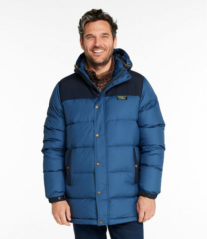 Men's Mountain Classic Down Parka, Colorblock - L.L.Bean Top Pick