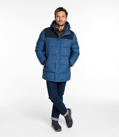Men's Mountain Classic Down Parka, Colorblock - L.L.Bean Top Pick