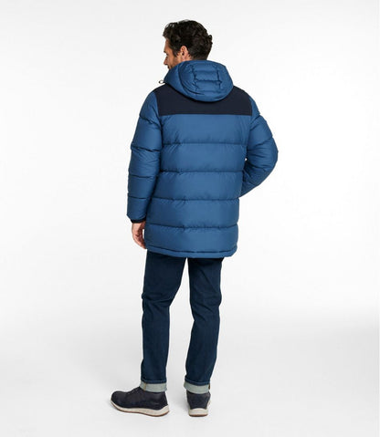 Men's Mountain Classic Down Parka, Colorblock - L.L.Bean Top Pick