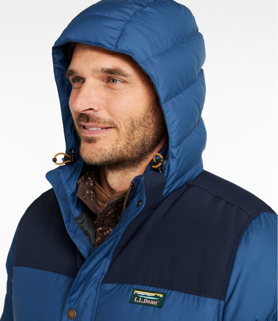 Men's Mountain Classic Down Parka, Colorblock - L.L.Bean Top Pick