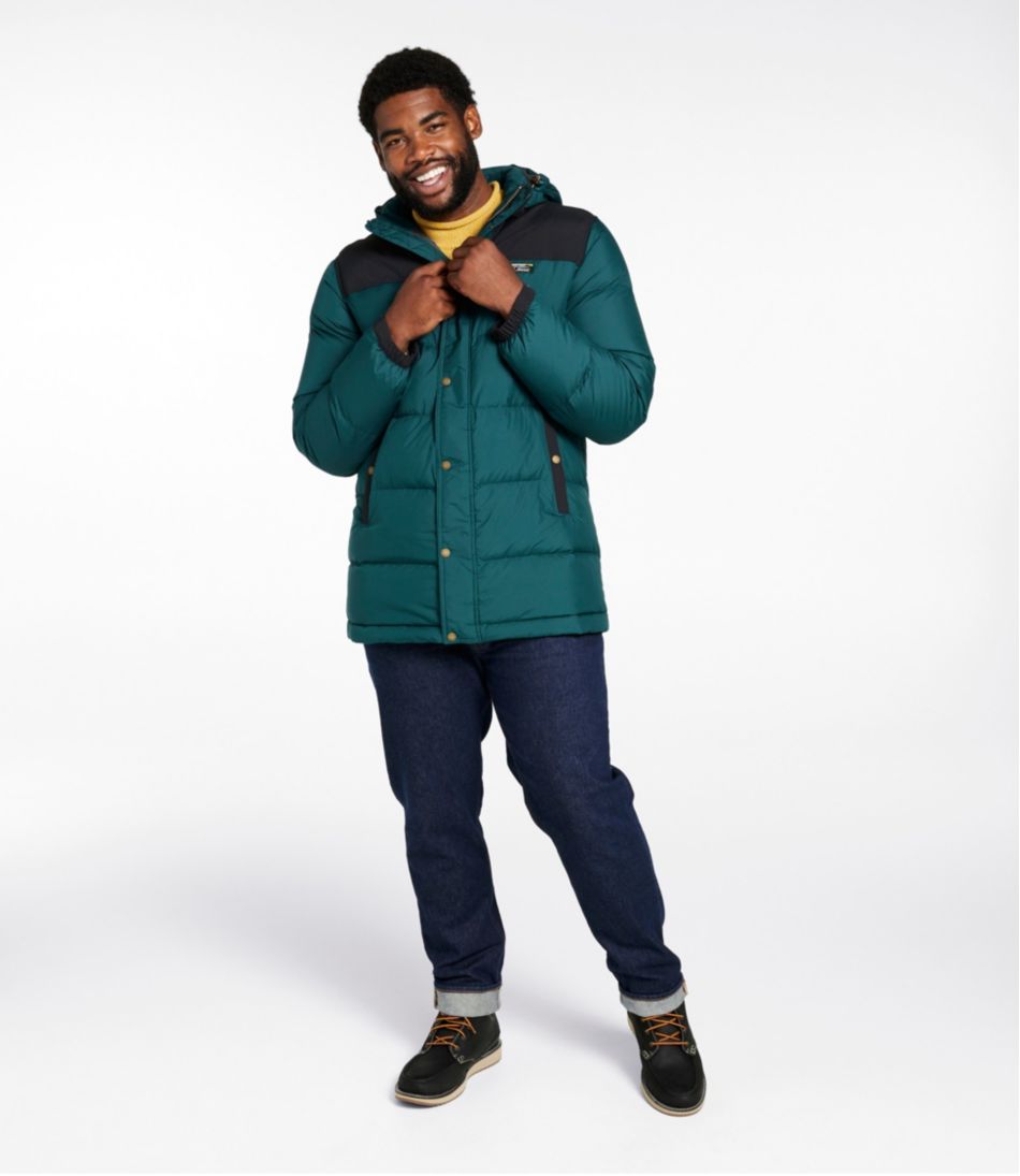 Men's Mountain Classic Down Parka, Colorblock - L.L.Bean Top Pick